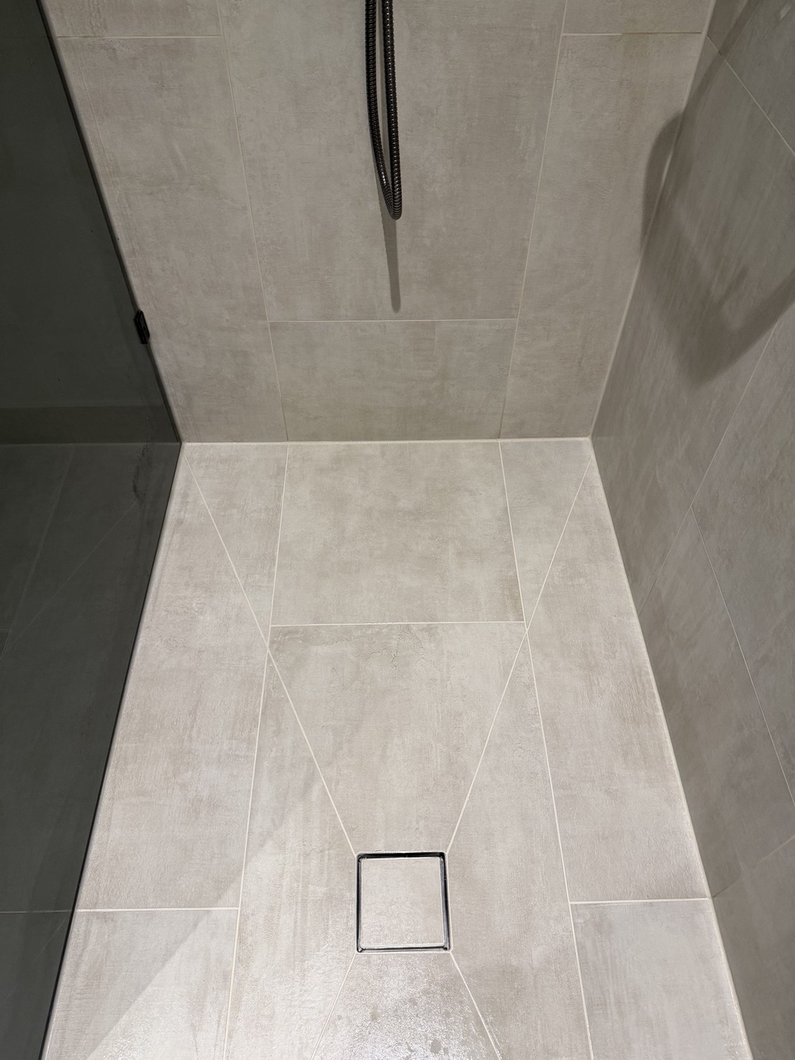 Finished shower restoration by GC Grout Masters