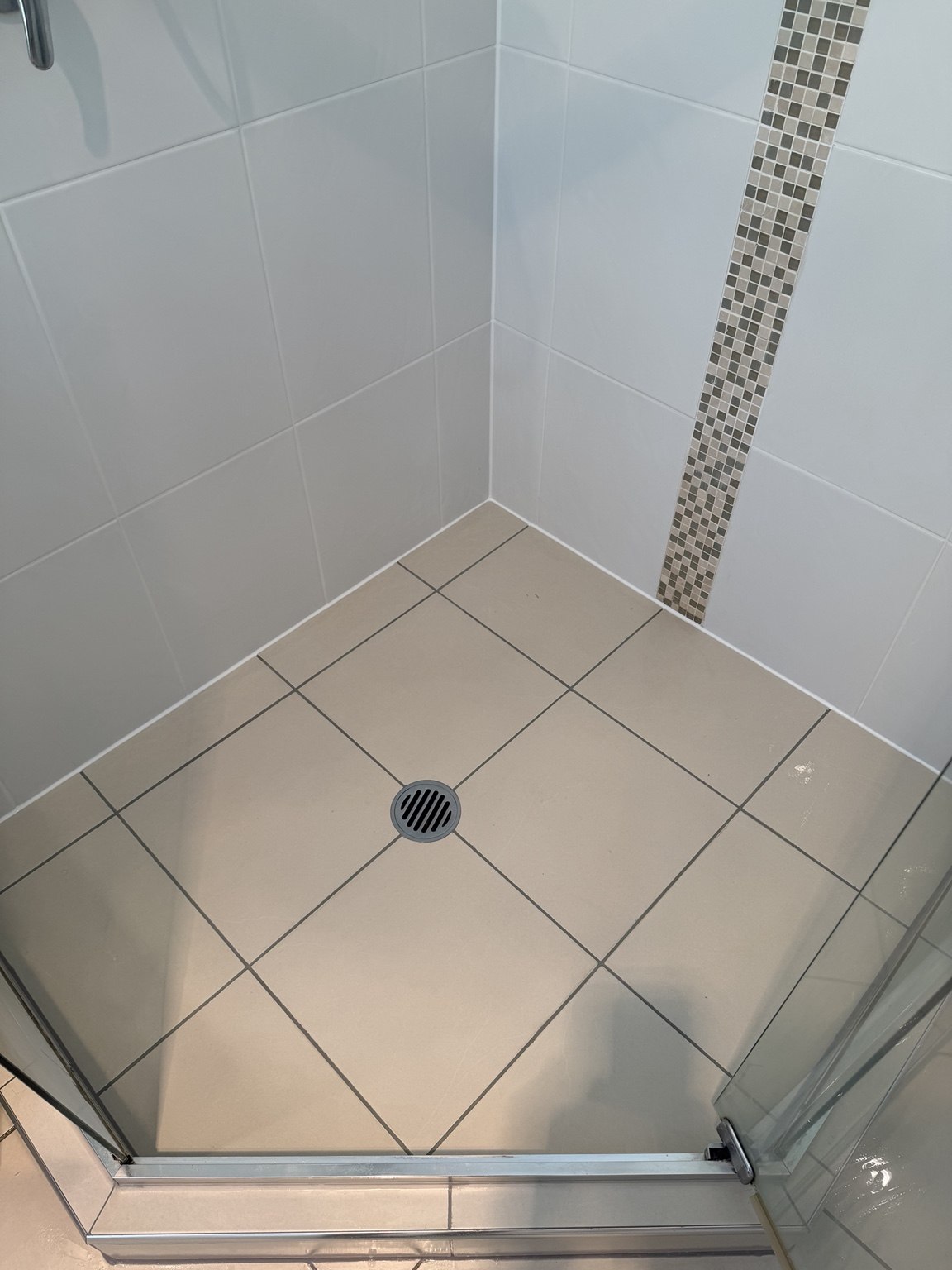 Shower regrouting service image by GC Grout Masters
